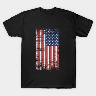 American Flag 4th of July T-Shirt